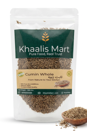 Khaalis Mart Cumin Whole (Zeera) - 100g