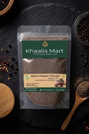 Khaalis Mart Black Pepper Powder - 75g